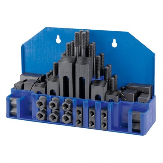 Набор прижимов для 12 мм Т-образного паза М10(58 шт.) 44093